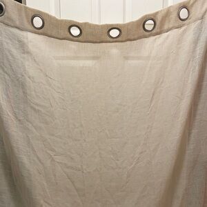 Sonoma Cream Textured Curtain